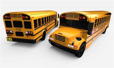 School Bus 3D Model | ubicaciondepersonas.cdmx.gob.mx