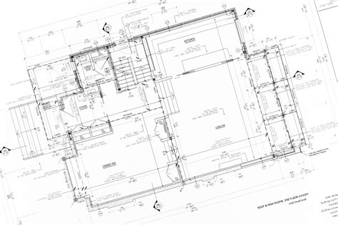 Plan Architecture Drawing