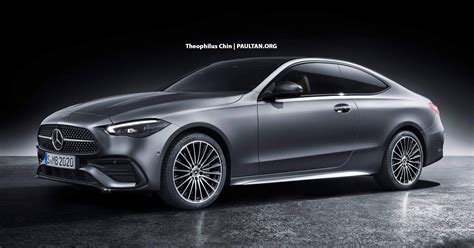 C206 Mercedes-Benz C-Class Coupe Rendering by Theophilus Chin (2) - Paul Tan's Automotive News