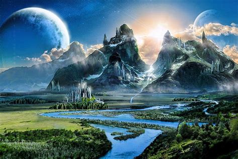 Fantasy Planet Art