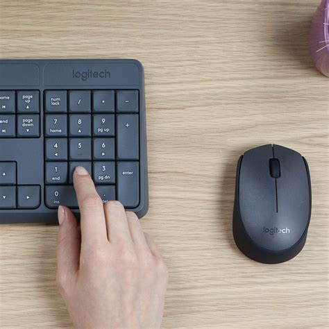 Logitech MK235 Wireless Keyboard and Mouse (COMBO) at Rs 1240/piece | Keyboard & Mouse Combo ...