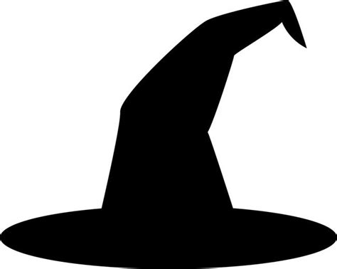 Witches Hat Silhouette at GetDrawings | Free download