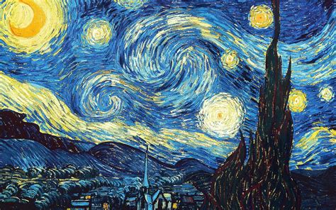 #Classy fantasy Art The Starry Night Vincent Van Gogh #2K #wallpaper #hdwallpaper #desktop | Van ...