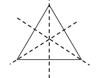 How many lines of symmetry does an equilateral triangle have?