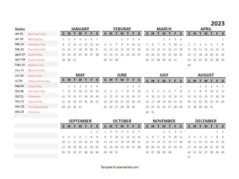 Calendar 2023 Google Doc Template – Get Calendar 2023 Update