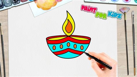 Diwali Diya Cartoon Images