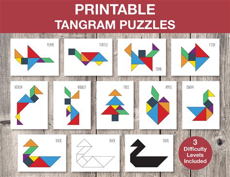 Nackt Acht Gedeihen easy tangram puzzles pdf Pelagisch Beiseite Erleuchten