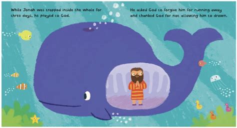 Jonah and the Whale - Banana Bear Books Design and Illustration