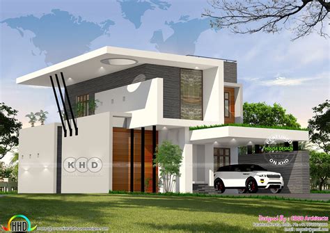 Ultra modern Contemporary house design 2625 sq-ft - Kerala Home Design and Floor Plans - 9K ...