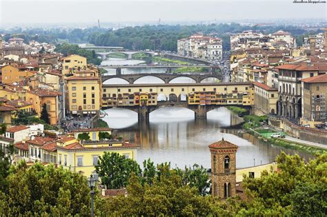 Florence Ponte Vecchio Beautiful Italian Old Bridge Arno River Italy Hd Desktop Wallpaper Image ...