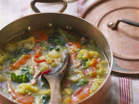 Cabbage and Bacon Soup Recipe | EatSmarter