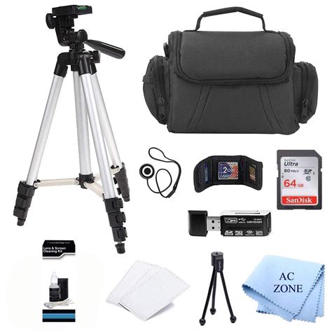 Professional Digital Camera Accessory Kit for All Canon, Nikon, Sony, Panasonic, Olympus Cameras ...