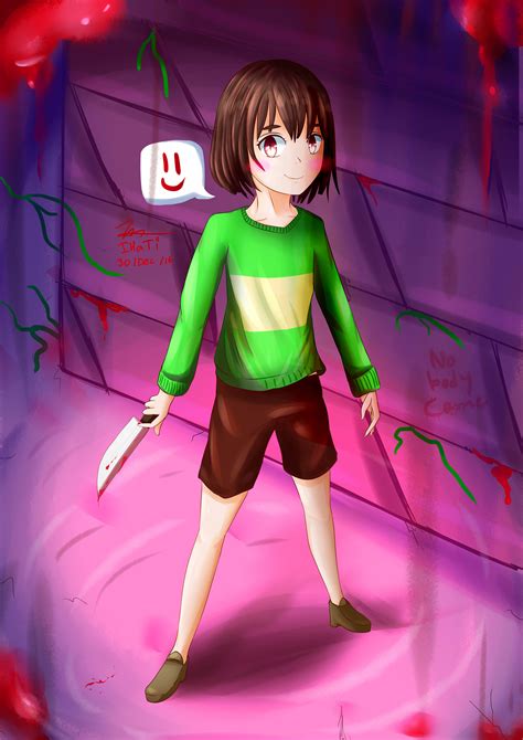 Chara is here... (Undertale fanart) by ivanhandytirta on DeviantArt