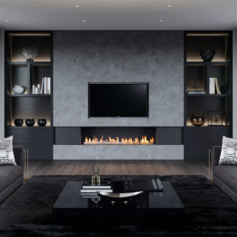 Designing A Fireplace Wall In Your Living Room – HOMYRACKS