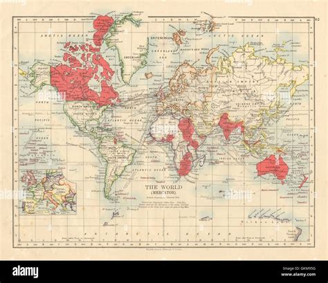 British Empire Map 1900 - Ashlan Ninnetta