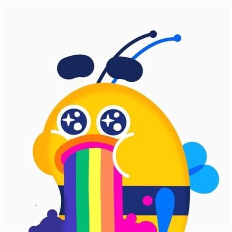 Buzzy Bee from my recent collab with @sticker_place soon the sticker pack. Animation by ...