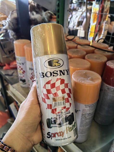 BOSNY SPRAY PAINT GOLD | Lazada PH