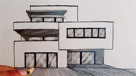 Simple Dream House Drawing Houses Pensamentos Mar Interior - The Art of Images