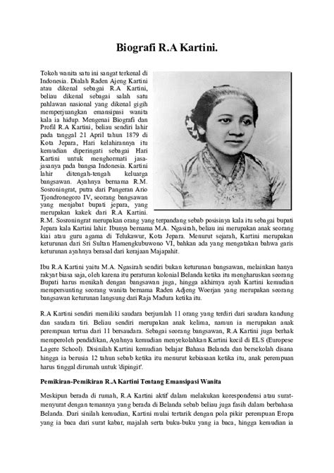 (DOC) Biografi RA Kartini | Ikraamul Quran - Academia.edu