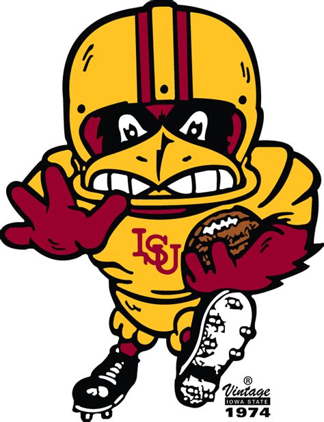 Iowa State Cyclones Mascot Logo - NCAA Division I (i-m) (NCAA i-m) - Chris Creamer's Sports ...