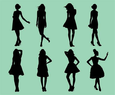 Free Woman Silhouette Vector Art & Graphics | freevector.com