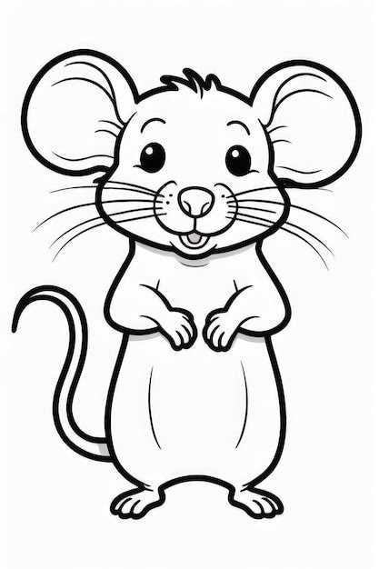 Premium AI Image | mouse drawing