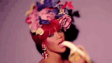 Rihanna Eating Banana GIF | GIFDB.com