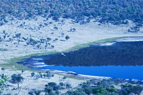 Aerial View Of Meteor Crater Lake Free Stock Photo - Public Domain Pictures