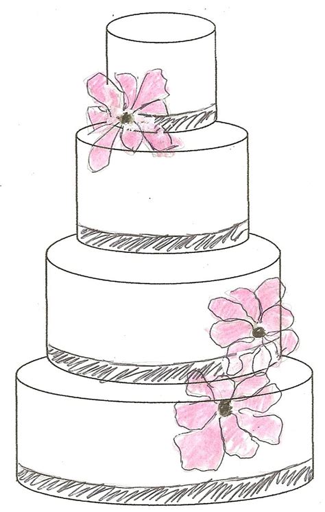 Cake Drawing Template at GetDrawings | Free download