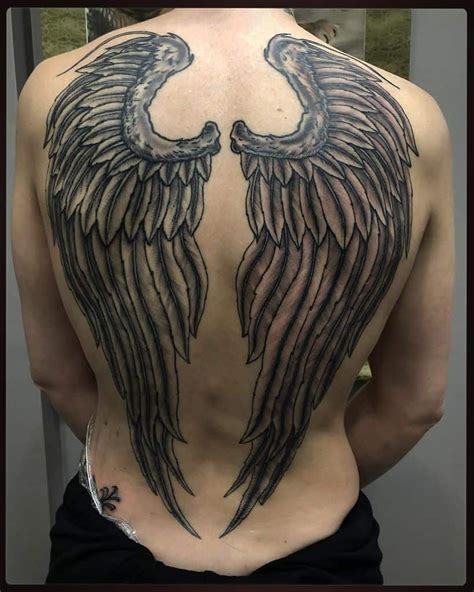 91 Epic Angel Wings Tattoo Ideas [2024 Inspiration Guide] | Wing tattoos on back, Wings tattoo ...