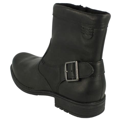 Mens Rockport Leather Zip Up Boots | eBay