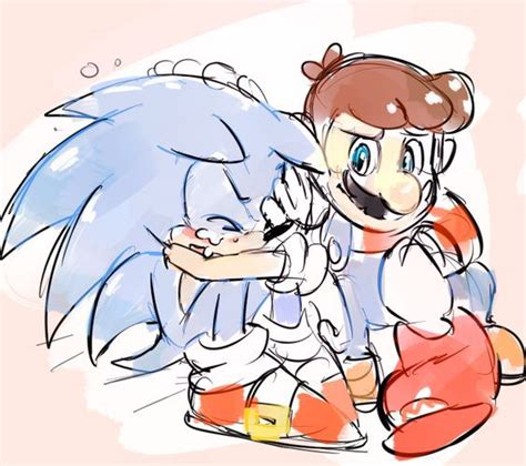 Sonic and Mario | Super mario art, Nintendo super smash bros, Super smash bros brawl