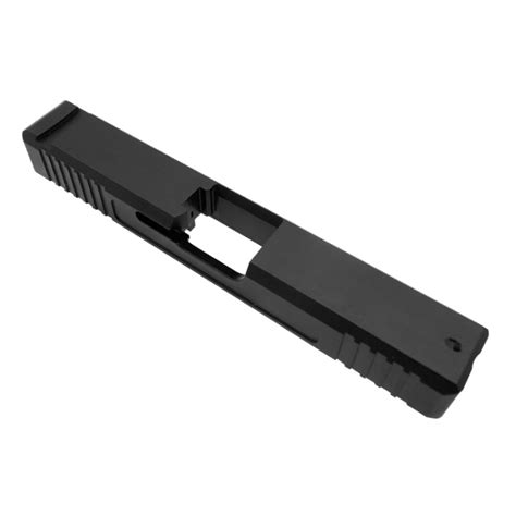 GLOCK 19 CUSTOM STRIPPED SLIDE CERAKOTE BLACK (MADE IN USA)- Tigerrock inc