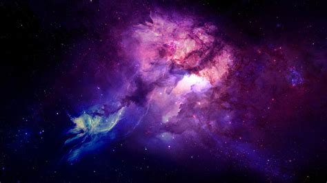 Purple Pink Blue Space Galaxy Stars Universe Dark Background HD Galaxy Wallpapers | HD ...