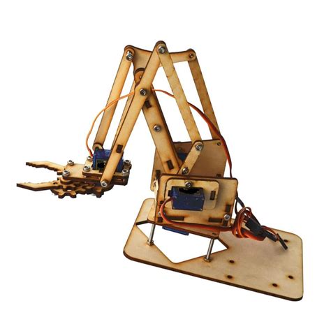 Buy 3 DOF WOODEN ROBOTIC ARM KIT | iFuture Technology