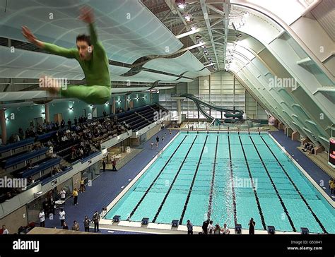 Manchester Aquatics Centre Stock Photo: 106407729 - Alamy