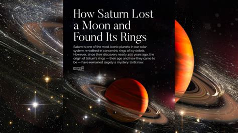 In Pics | How Saturn got its rings — all you need to know about the new theory