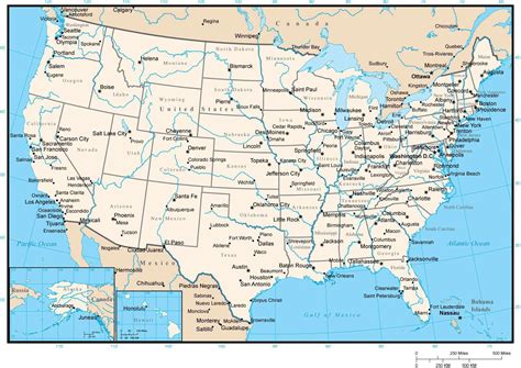 Usa Map States Vector Line Design High Detailed Usa Map Labeled With | Images and Photos finder