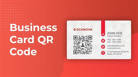 Qr Code Business Card Template – Cardtemplate.my.id