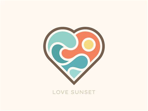 Love Sunset by Yoga Perdana on Dribbble