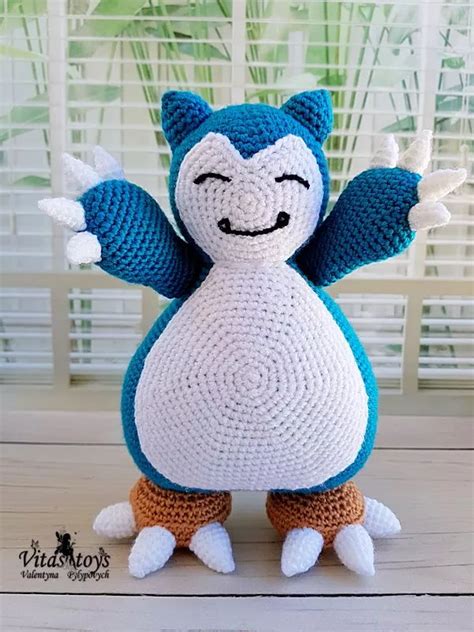 Snorlax amigurumi » Weave Crochet