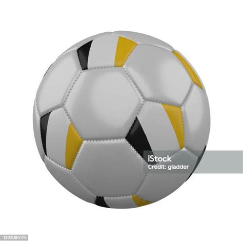 Flag Of Matabeleland On Soccer Ball On White Background 3d Render Stock Photo - Download Image ...