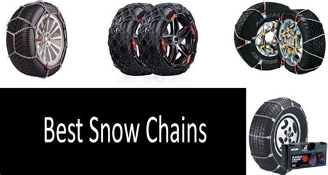 TOP-5 Best Snow Chains in 2020 from $28 to $116