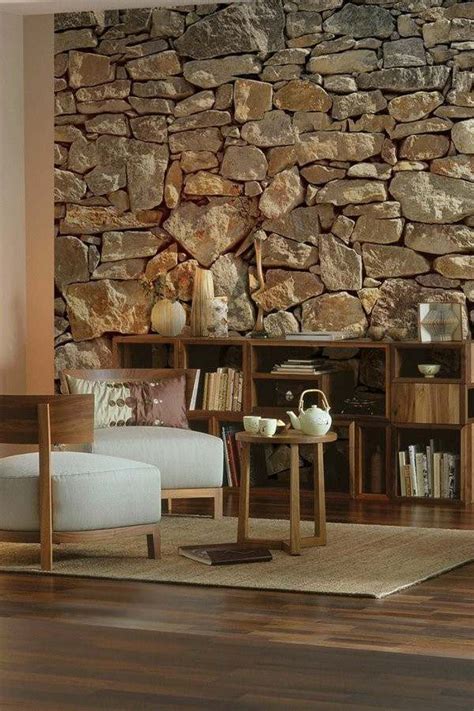 45 Unique Interior Ideas with Natural Stone Wall | Stone interior, Stone walls interior, Stone ...