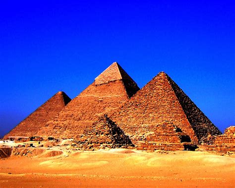 Egyptian Pyramids Wallpaper Free HD Backgrounds Images Pictures