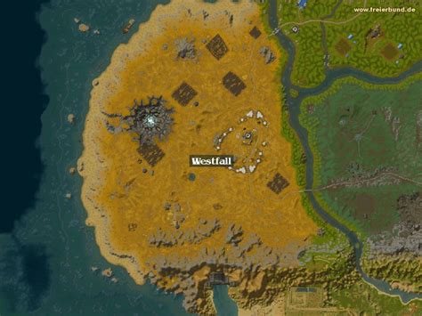 Westfall - Zone - Map & Guide - Freier Bund - World of Warcraft