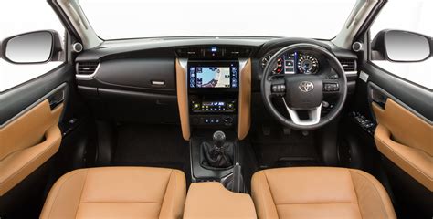 Interior of the 2016 Toyota Fortuner for Australia revealed