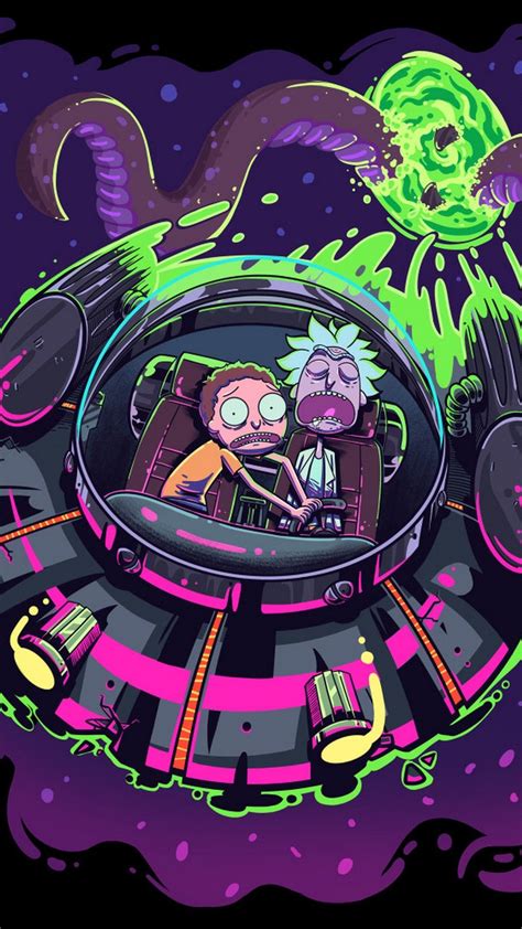 Rick and Morty Trippy Spaceship Wallpapers - Top Free Rick and Morty Trippy Spaceship ...