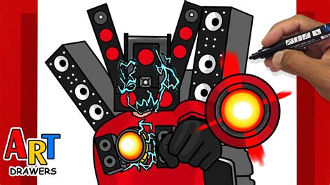 How To Draw CORRUPTED Titan Speaker Man UPGRADED Skibidi, 45% OFF