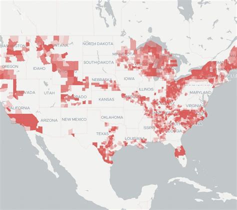 Spectrum Internet: Coverage & Availability Map | Broadbandnow - Texas Fiber Optic Map ...